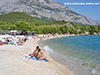 Makarska cvitacka beach