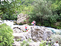 Rafting auf dem Fluss Cetina