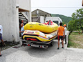 Rafting auf dem Fluss Cetina